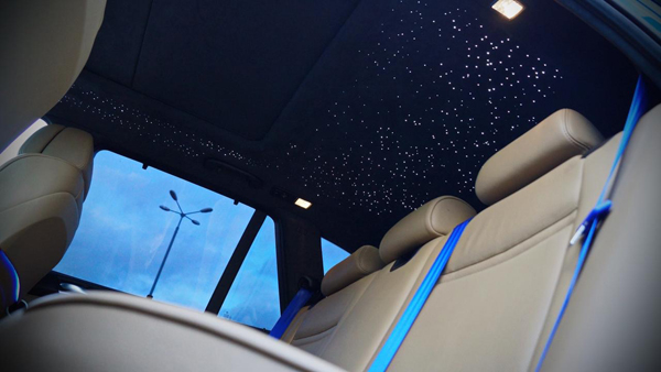 Натяжные потолки Звездное небо: Звездное небо в автомобиле