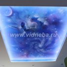 Звездное небо при создании дизайна потолка в спальне