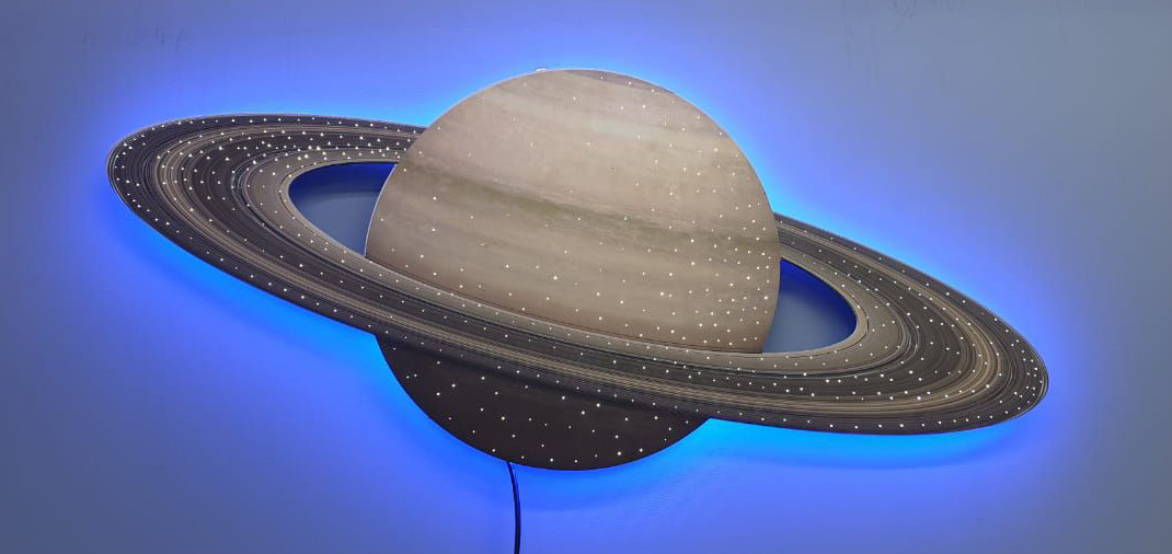 Светодиодный светильник-ночник «Сатурн»